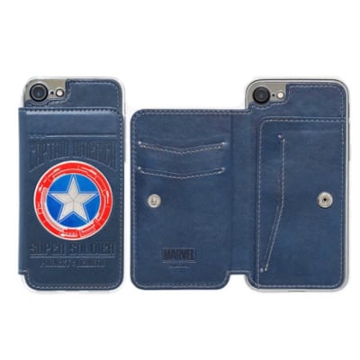 【ツクツク通販★送料無料】【MARVELiPhone.X.Xs.カバー】キャプテンアメリカ/アベンジャーズ/マーベル/アイフォンケース/アイフォンX/レザー/皮/革/キャラクター/カード収納/背面手帳型