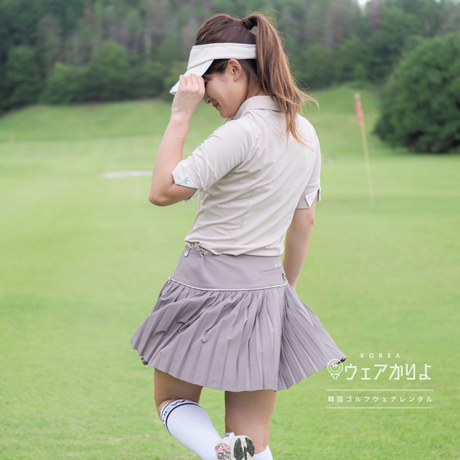 XSサイズ-Sサイズ☆WAAC GOLF☆ワックゴルフ韓国　防風ニットベストブラック