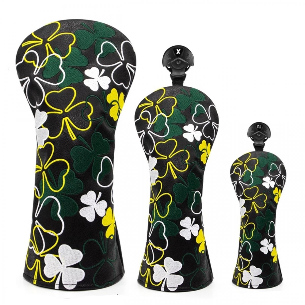 ゴルフ ヘッドカバー 3点セット ドライバーカバー ウッドカバー