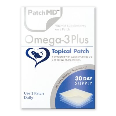 《日本公式代理店》【送料無料】オメガ3脂肪酸、EPA DHA 生活習慣病『Patch MD パッチMD オメガ3PLUS』
