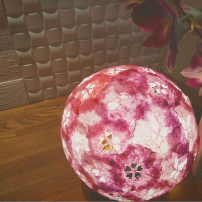 【 明かりラプンツェル 】桜の明かり