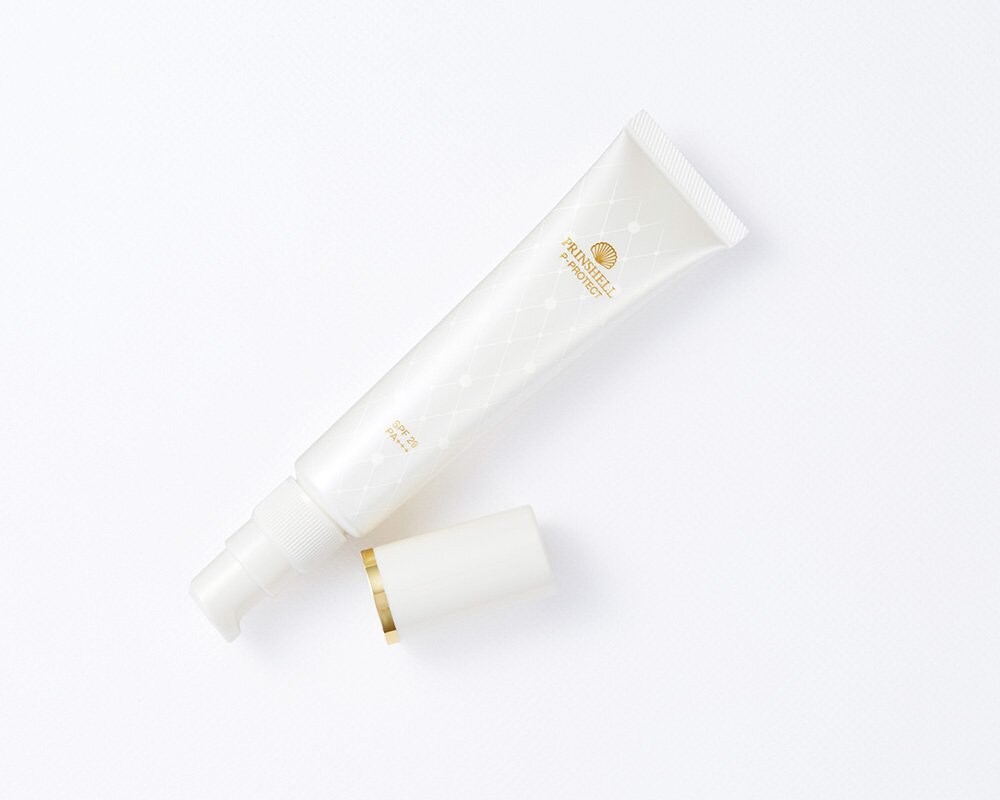 日焼け止め化粧下地クリーム ツヤ肌になりたいあなたへ アジュバン P プロテクト02 プリンシェル