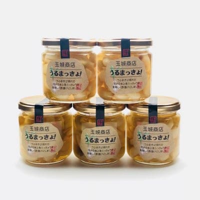 【高還元】うるまっきょ 5瓶|新鮮沖縄らっきょう酢漬けピクルス