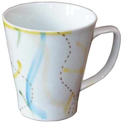 オリジナルデザイン マグカップ 1点もの コーヒーカップ 陶器 19035-E
