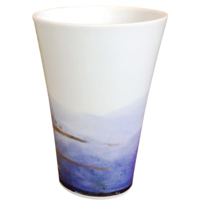 オリジナルデザイン カップ 1点もの ビアカップ 陶器 19011-B