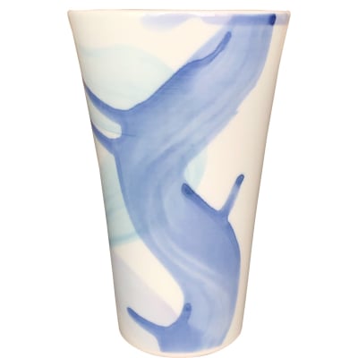 オリジナルデザイン カップ 1点もの ビアカップ大 陶器 19054-A