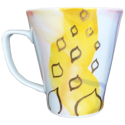 オリジナルデザイン マグカップ 1点もの コーヒーカップ 陶器 19065-E