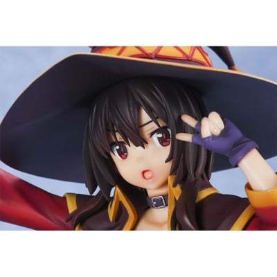 この素晴らしい世界に祝福を めぐみん 1 8スケール Pvc製 塗装済み 完成品 フィギュア