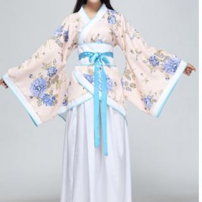 チャイナドレス 大人用中国宮廷風唐装 漢服 復古風コスプレ衣装 写真撮影 パーティー用ドレス レディース 古代 中華服・舞台服装ステージ 中国古代コスプレ服チャイナ風イベント 学園際文化祭 写真撮影 振袖 引き裾 仙女唐朝貴妃服ダンス衣装スカート