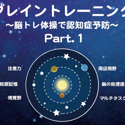 ブレイントレーニングDVD1脳トレ体操で認知症予防
