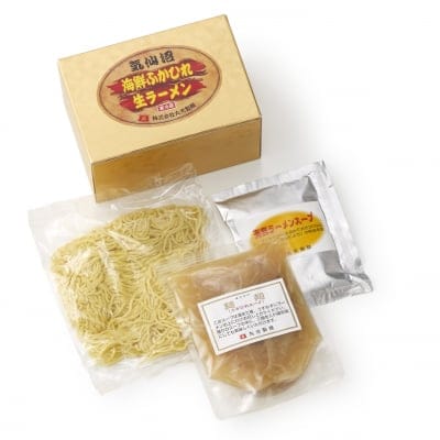 【生麺】気仙沼海鮮ふかひれ生ラーメン(1食入り)【気仙沼直送!丸光製麺】