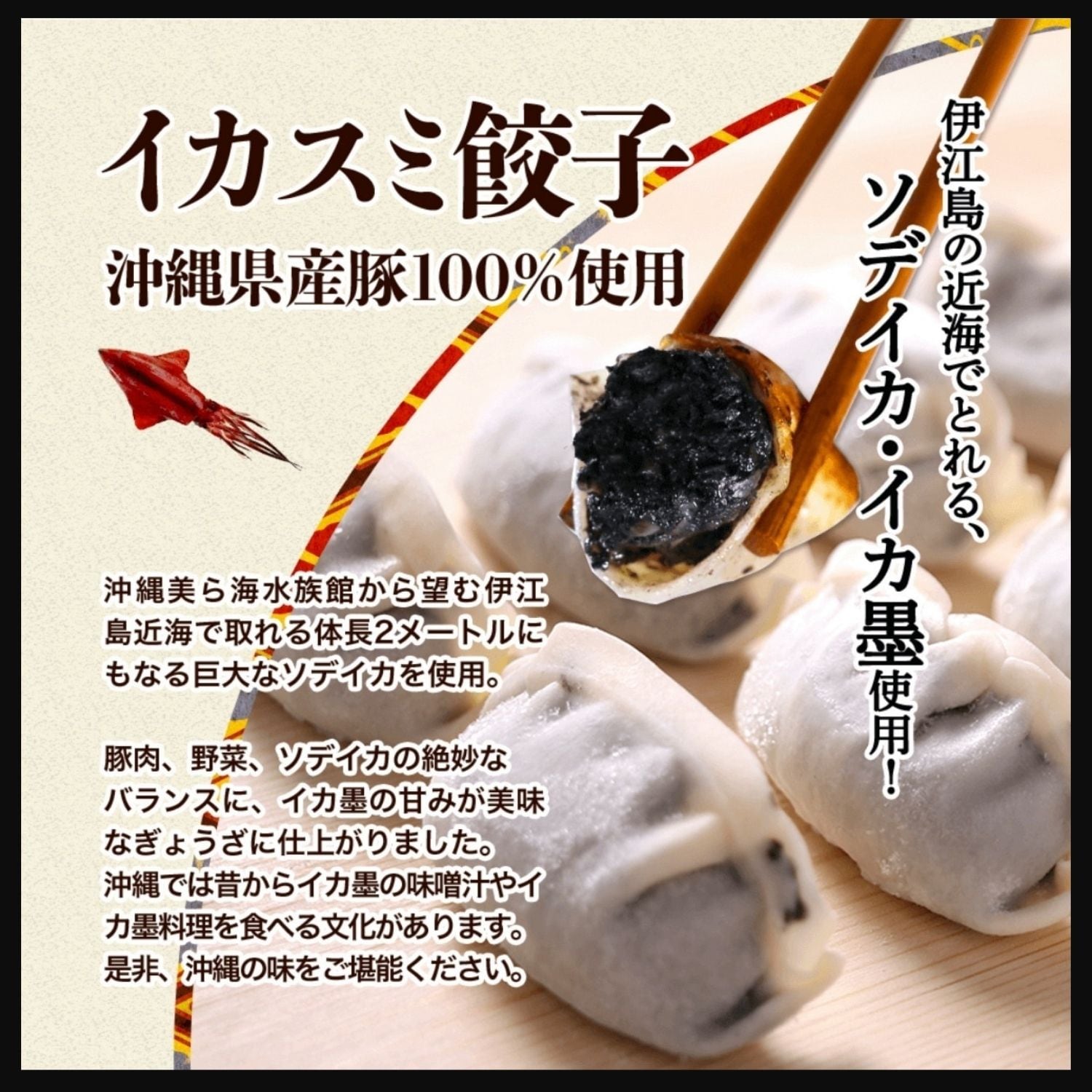 琉珉珉」沖縄冷凍餃子48個(12個入×4種類) 香港で50万個以上の