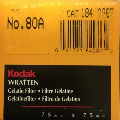 kodak Gelatin Filter 未開封品
