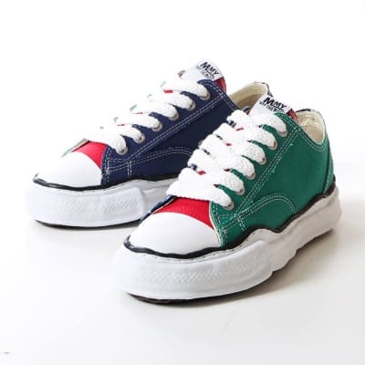 【Maison MIHARA YASUHIRO/メゾン ミハラヤスヒロ】original sole canvas lowcut sneaker / オリジナルソール キャンバス ローカットスニーカー シューズ 靴 / A01FW702 マルチ