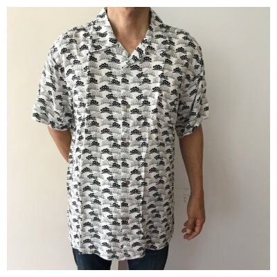 【男性用アロハシャツ】Lサイズ 松アロハ