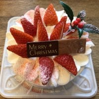 ５号15cm【店頭受け取りのみ】たっぷりいちごショートクリスマスケーキ