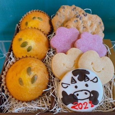 C.干支クッキー&パウンドギフト (7種計10個入り)