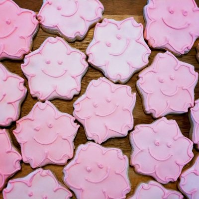 〈アイシンングクッキー〉【さくら】20枚