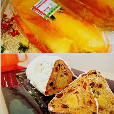 天然酵母のクリスマスシュトーレン(送料着払い)