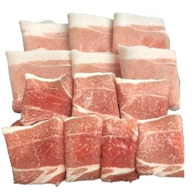 【送料無料】おきなわブランド豚 金アグー ウデ肉・モモ肉のセット(冷凍)