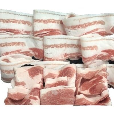 【送料無料】おきなわブランド豚 金アグー ウデ肉・バラ肉のセット(冷凍)