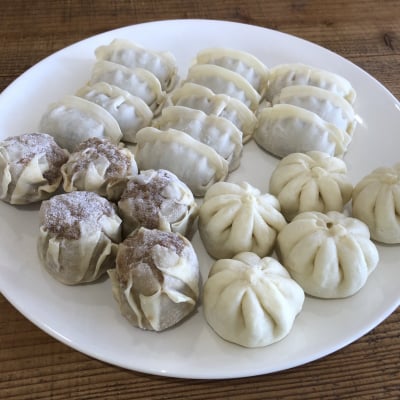 【ギフト用 送料無料】おきなわブランド豚 金アグー シュウマイ・餃子・豚まんの飲茶セット(冷凍)