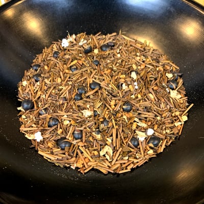 会津生姜ばんちゃ70g【国産生姜入り黒豆玄米ほうじ茶】リーフ(茶葉)タイプ