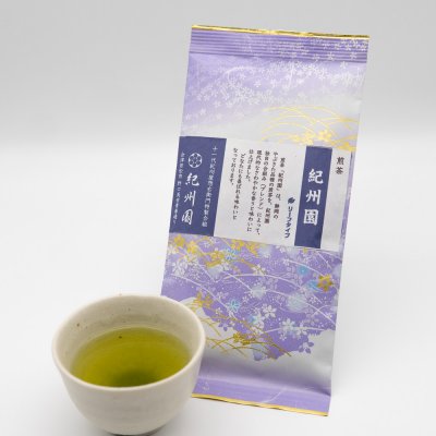 煎茶 紀州園 100g【紀州園オリジナルブレンド】やぶきた品種・普通蒸しの普段使いにぴったりのお茶