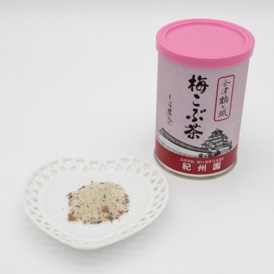 会津鶴ヶ城 梅こぶ茶
