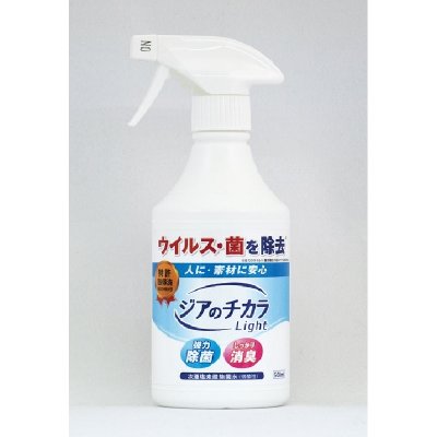 500ml×24本/ケース 次亜塩素酸水【ジアのチカラLight】