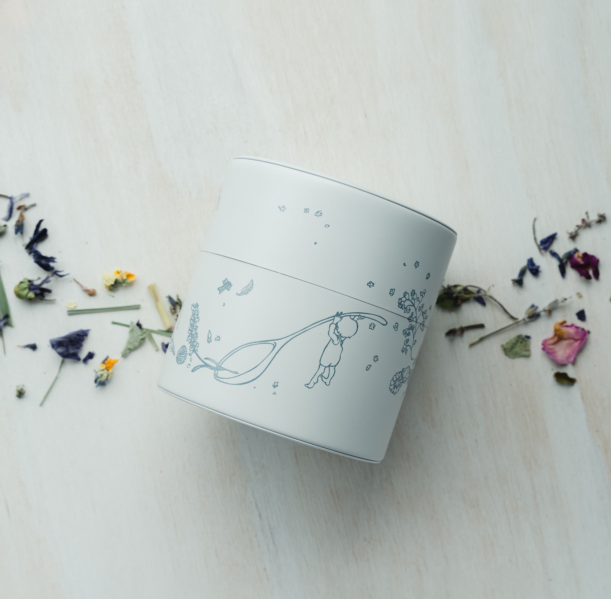 Lienfarmオリジナル手作りハーブ缶「空」SORA