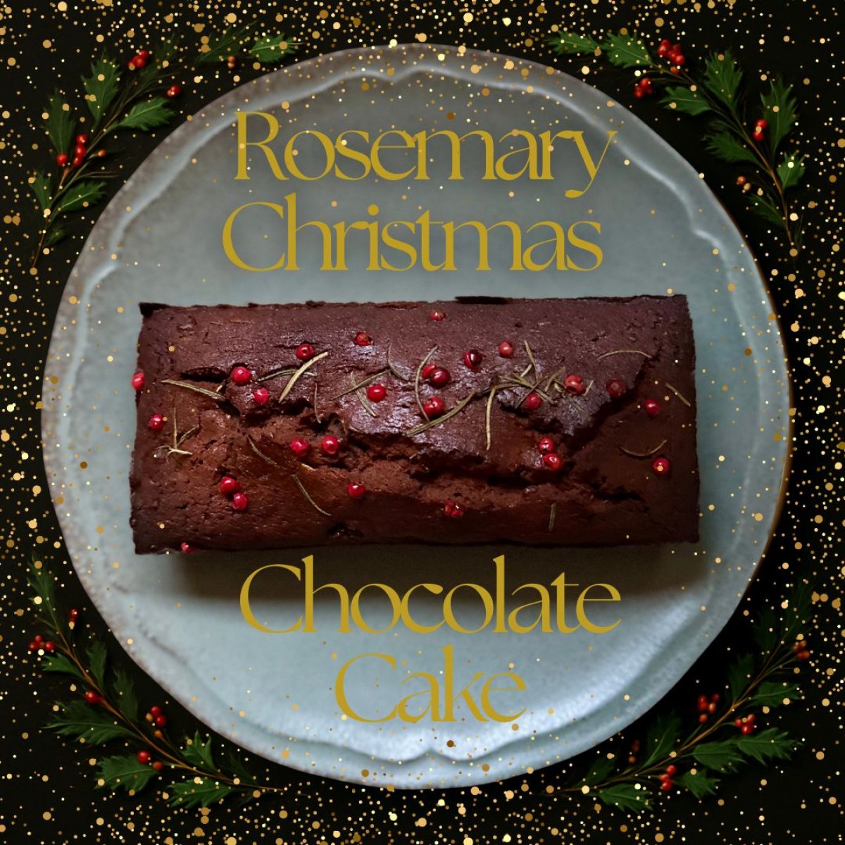 ローズマリーのクリスマスチョコレートケーキ　＊12月19日・23日発送