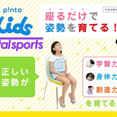 ピントキッズ【子供の集中力と体幹がアップするクッション】