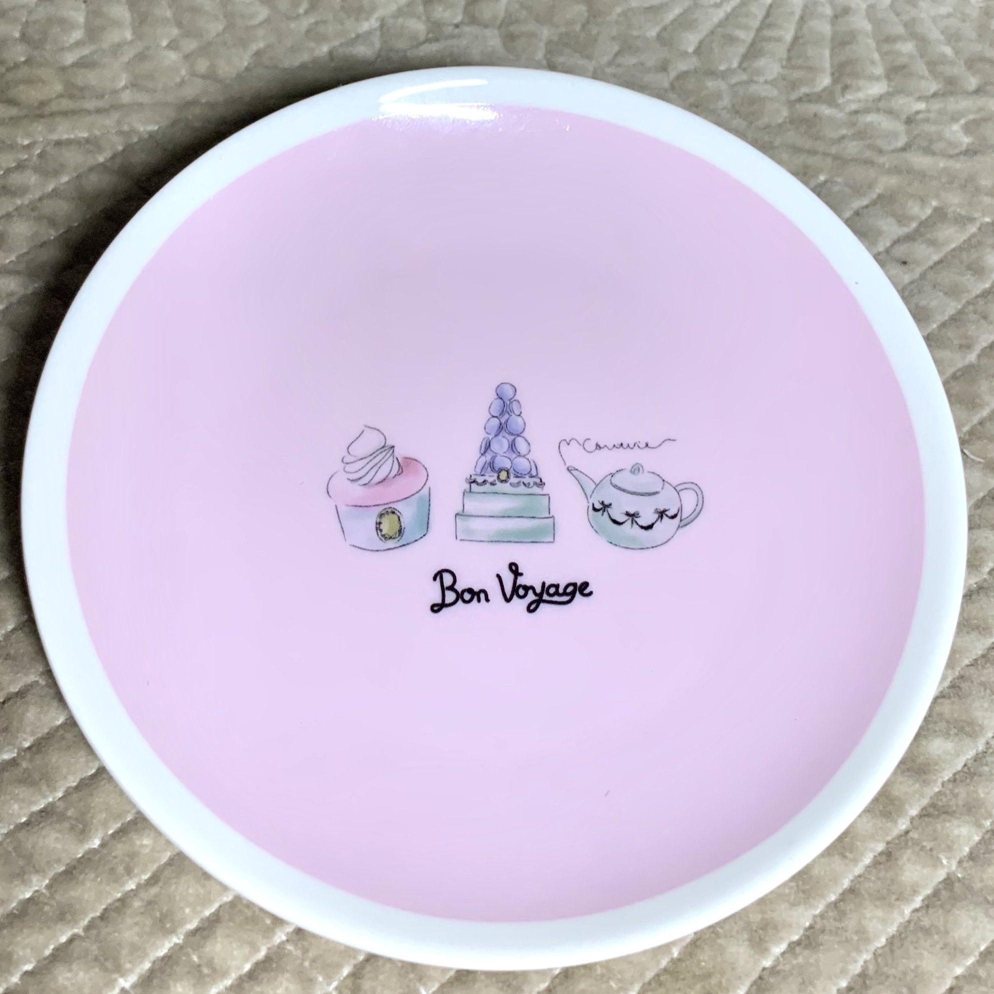 新品/未使用】《ハンドメイド》ポーセラーツ/ラウンドプレート