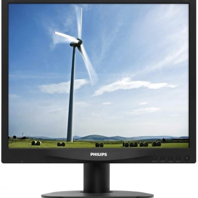 Philips ディスプレイ 17S4LAB/11 ブラック 17インチ/スクエア/5ms/スピーカー付/5年保証