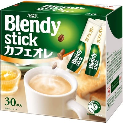 AGF ブレンディ スティック カフェオレ 30本 【 スティックコーヒー 】