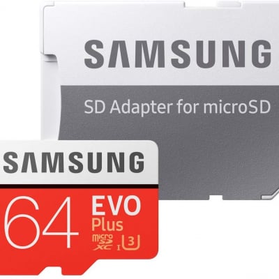 Samsung microSDカード64GB EVOPlus Class10 UHS-I U3対応 Nintendo Switch 動作確認済 正規代理店保証品 MB-MC64GA/ECO