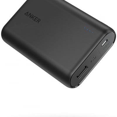 Anker PowerCore 10000 (10000mAh 最小最軽量 大容量 モバイルバッテリー)【PSE認証済/PowerIQ搭載】 iPhone&Android対応 *2019年10月時点 (ブラック)