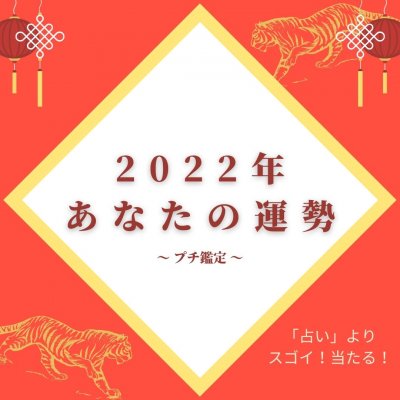 2022年運勢鑑定/つむぎ学鑑定/おみくじ