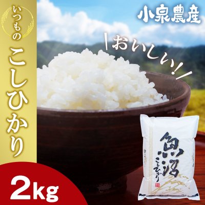 先着3名様限定☆定期便☆いつものこしひかり|白米【2kg】