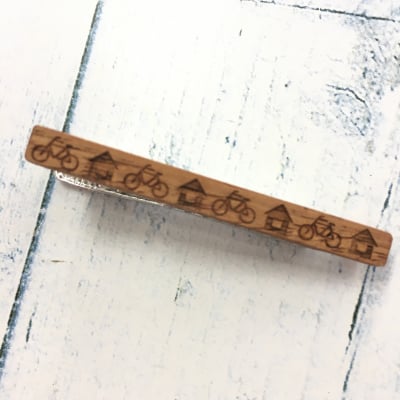 ネクタイピン【1点ものハンドメイドプレゼントにも】