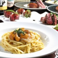 飲み放題付【秋の旬素材を贅沢に】秋刀魚や秋ナス、うにクリームパスタなど全7品