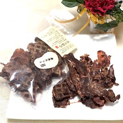 鹿肉カット