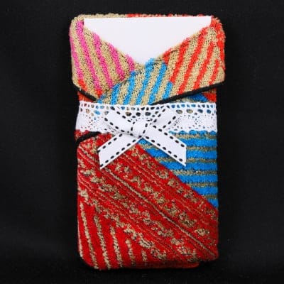 【45-6】お正月間近♪ポチ袋 ポケットサイズ(20cm×20cm)プチタオルハンカチ付きポチ袋♪『ぷちなポチ袋』復興被災者支援『気仙沼ミサンガプロジェクト』の新商品 K's cafe(ケーズカフェ)
