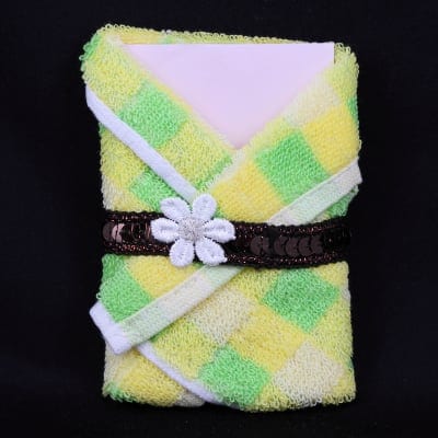 【45-8】お正月間近♪ポチ袋 ポケットサイズ(20cm×20cm)プチタオルハンカチ付きポチ袋♪『ぷちなポチ袋』復興被災者支援『気仙沼ミサンガプロジェクト』の新商品 K's cafe(ケーズカフェ)