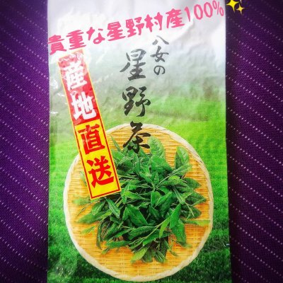 新茶 八女市星野村産 100g/送料無料