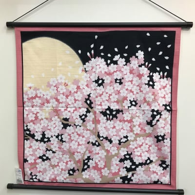 当店人気ナンバー1!季節のお手軽タペストリー桜1