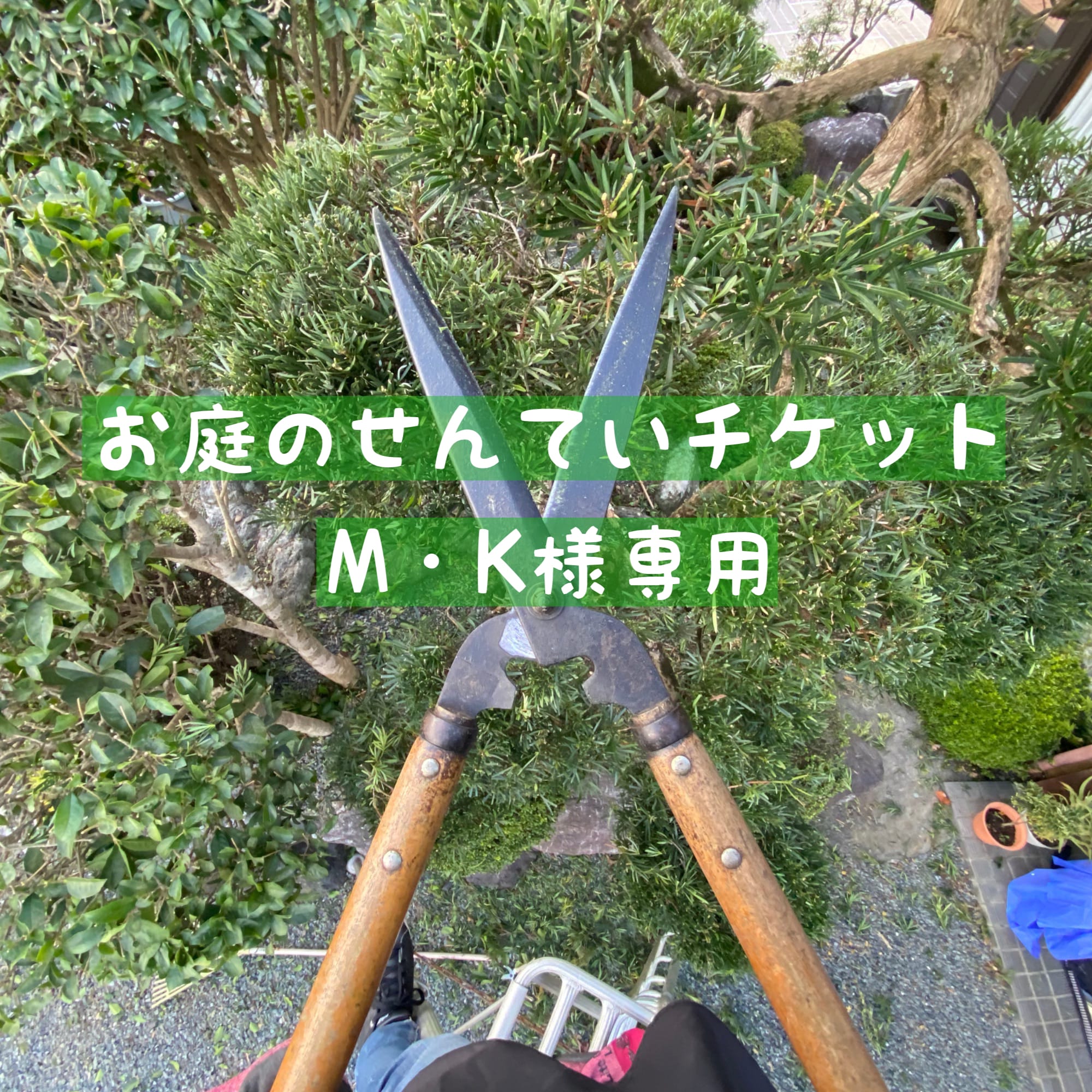 お庭の剪定チケット M.K様専用 - TAMBA ワイヤーアート/空sora