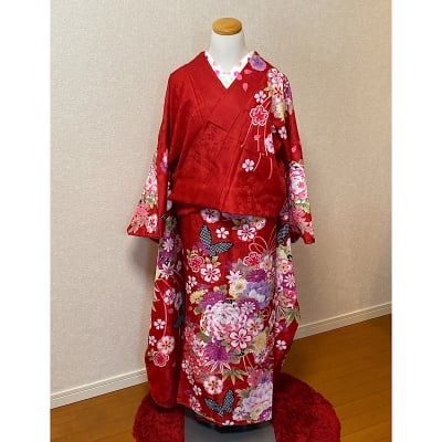 振袖楽ら姫 LaLahime 簡単着付け 着物上下 和&服