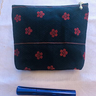 和柄ポーチ&カード入れセット(畳縁)
